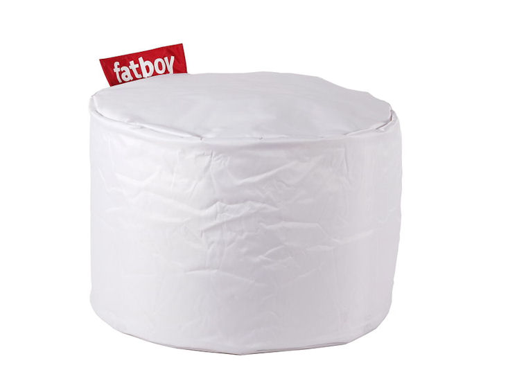 Sitzhocker "Fatboy Point",  weiß, 50 cm Ø, 40 cm hoch
